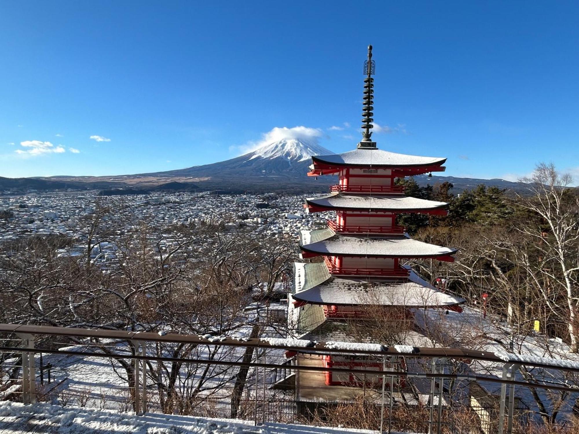 Guest House Fuji No Yado Akebono Building A - Vacation Stay 74316V Fujiyoshida Εξωτερικό φωτογραφία